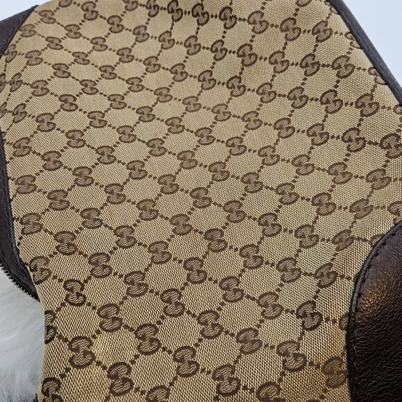 Gucci Monogram Canvas Hobo Bag - Picture 7 of 17